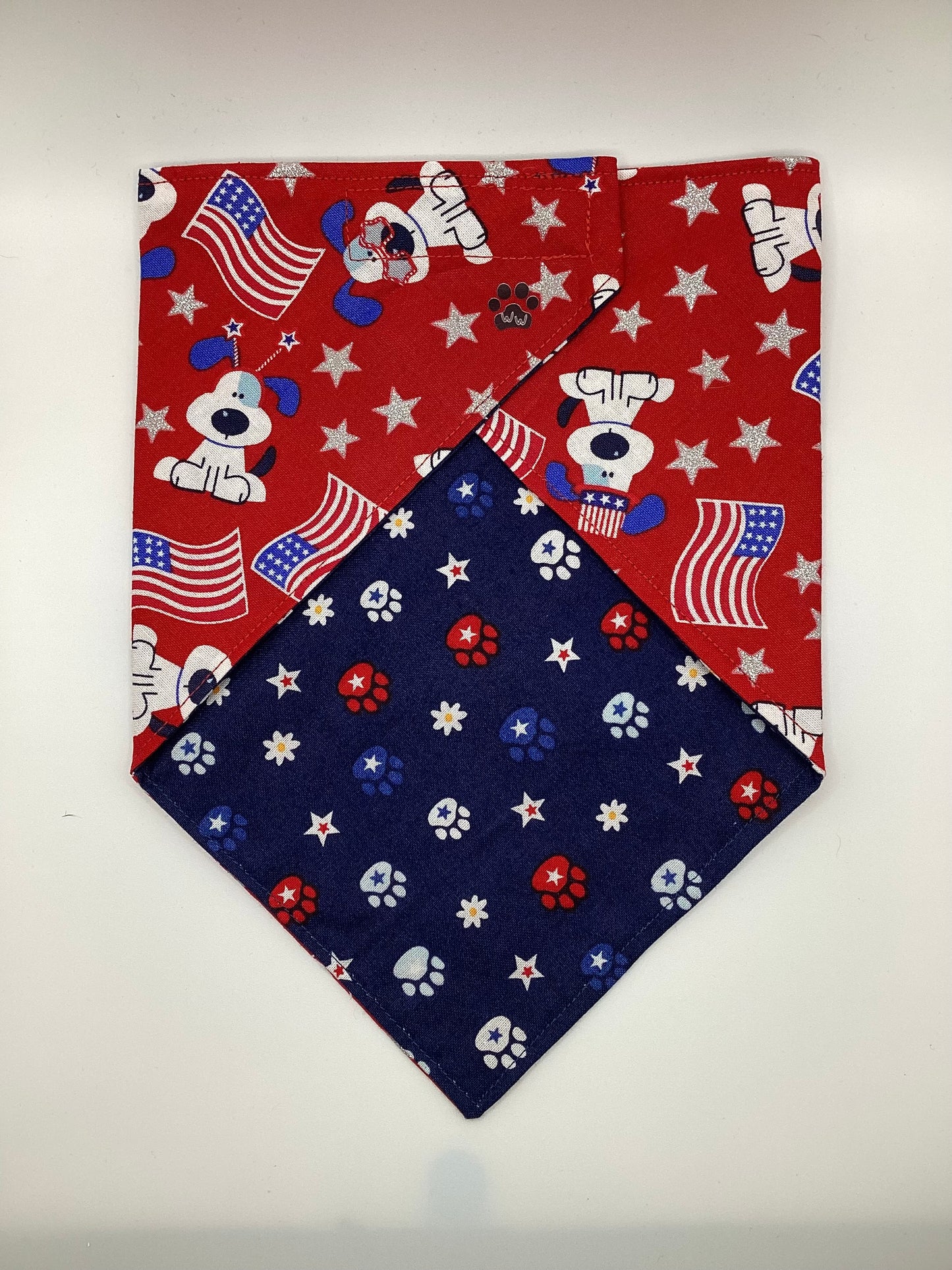 Patriotic Dogs - Red
