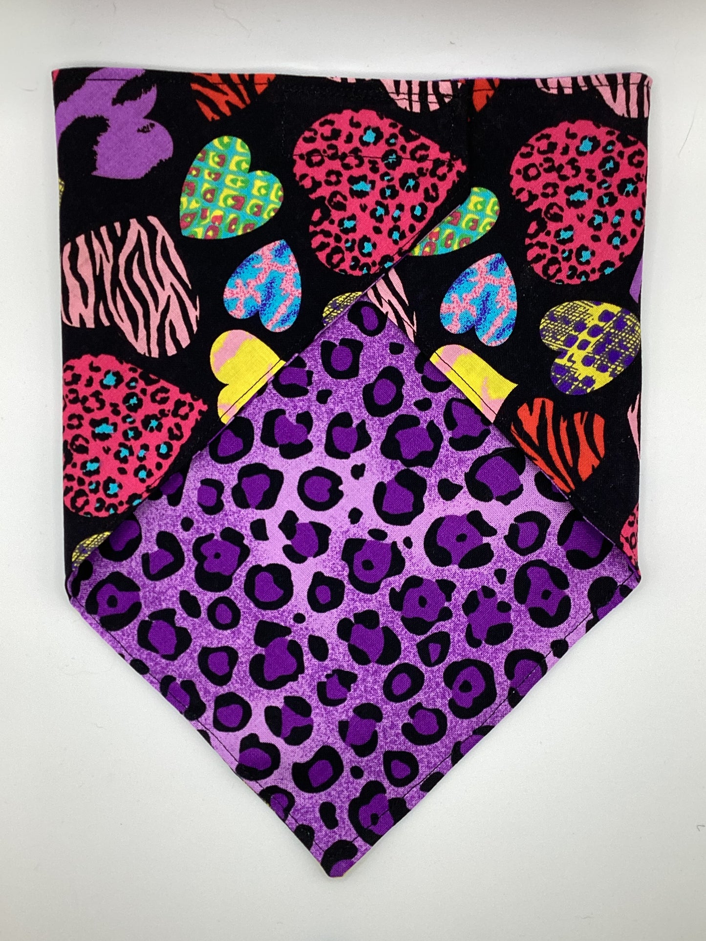 Animal Print Hearts