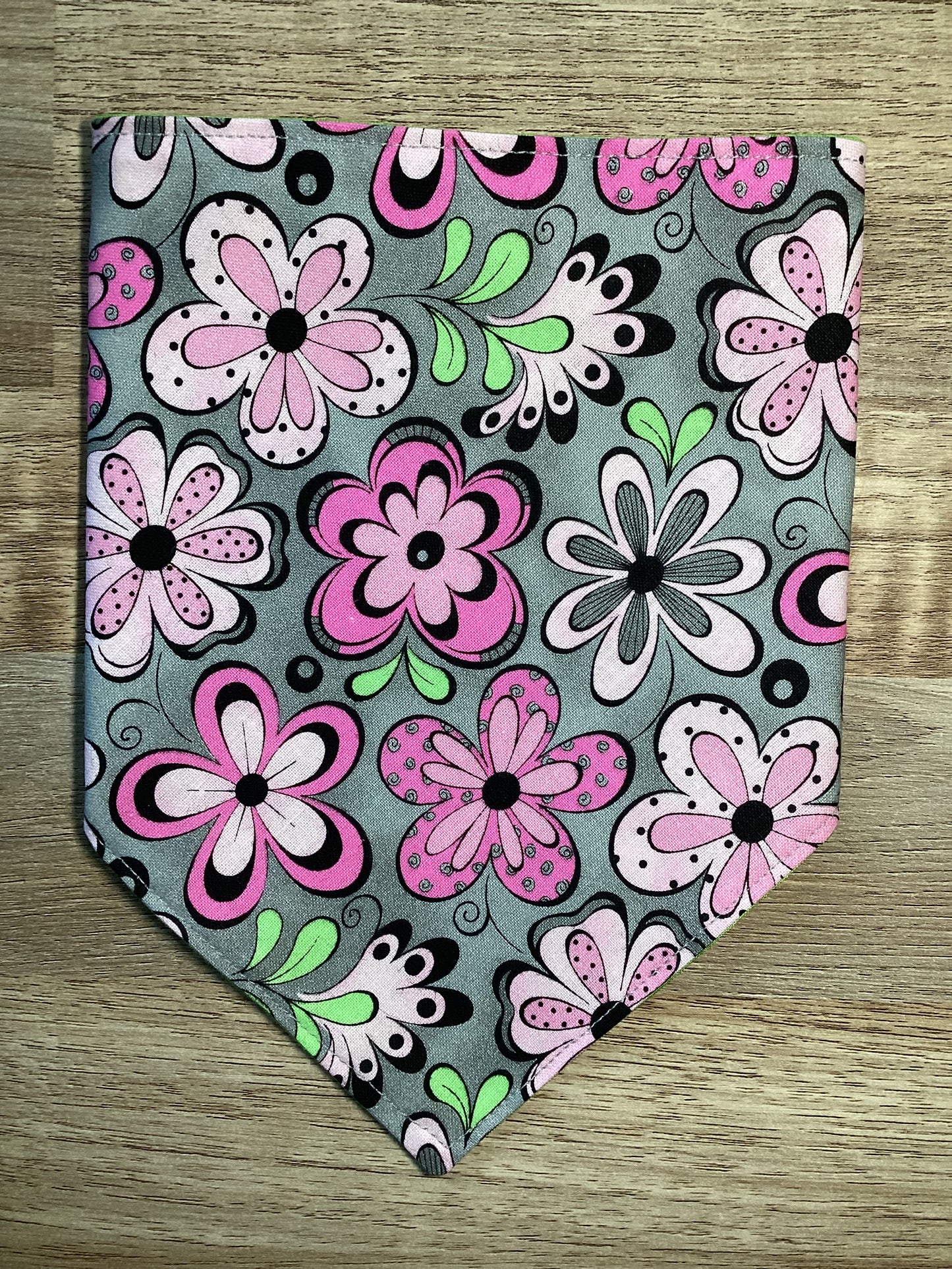Floral - Pink & Green