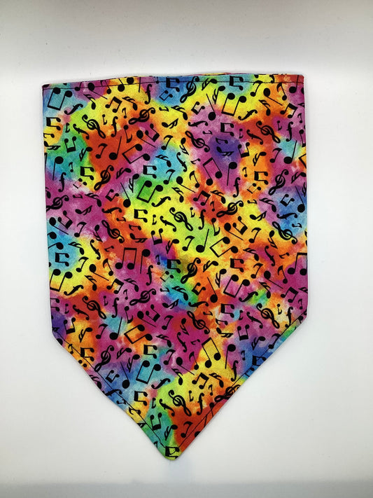 Music Notes Tie Dye