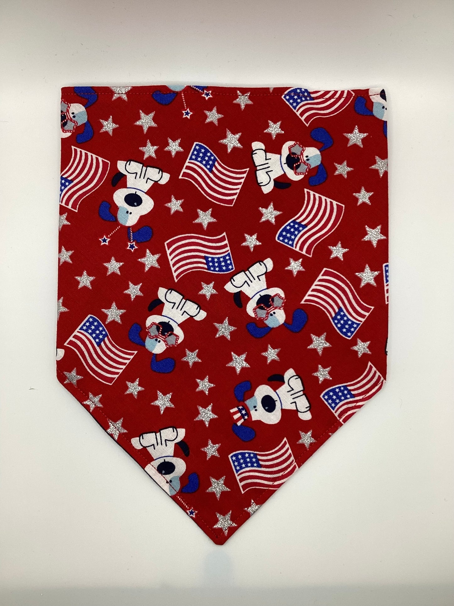 Patriotic Dogs - Red