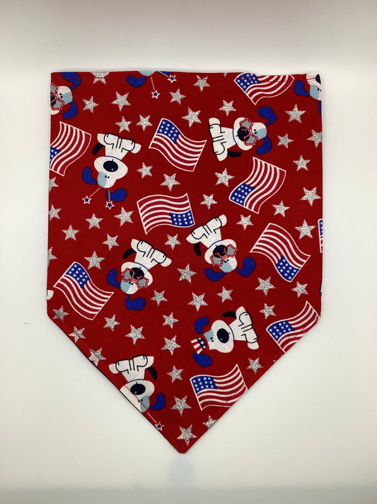 Patriotic Dogs - Red