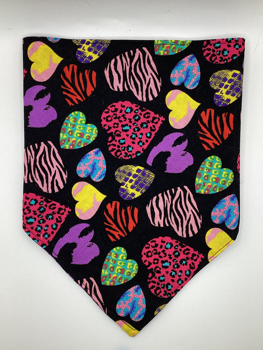 Animal Print Hearts