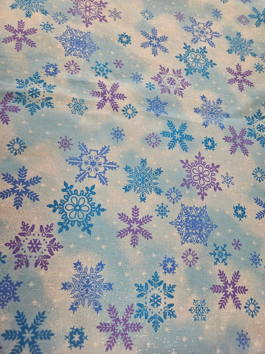 Meal Mat - snowflakes